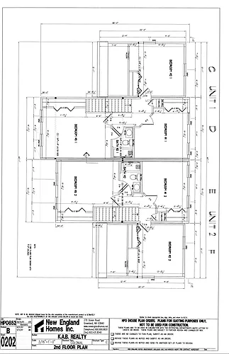 Floor plan Trinity Circle Townhome