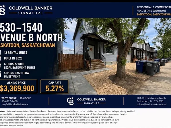 1530 B AVENUE N, Saskatoon, SK S7L 1H1