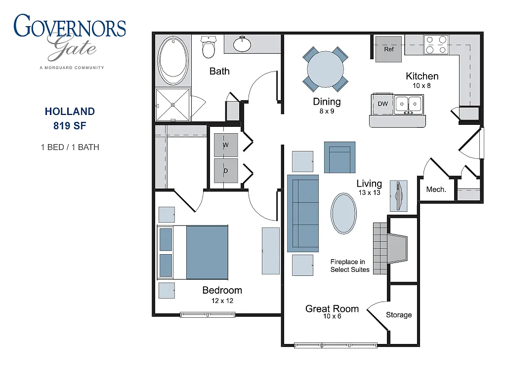 Floor plan Holland