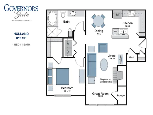 Floor plan Holland