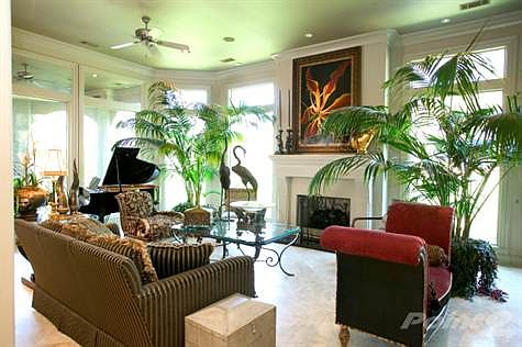 Living Room with Fireplace