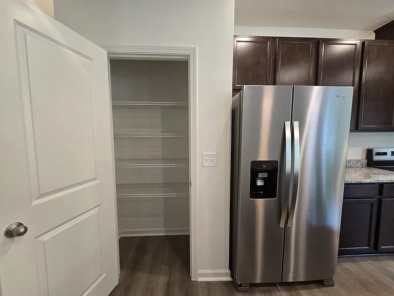Brand new stainless steel door Refrigerator included
