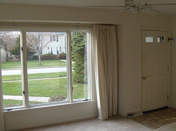 Bright picture window