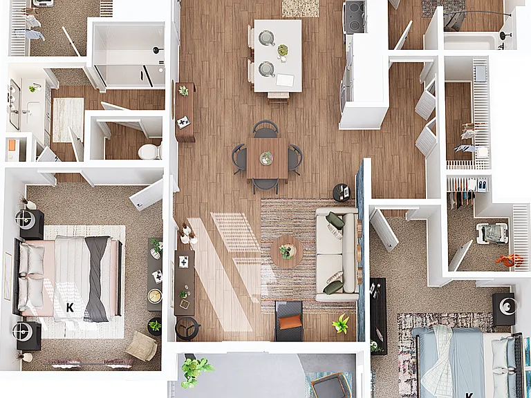B4 floor plan Broadstone Marina Bay