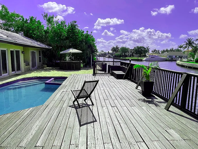 View from the 374 sq. ft. deck
