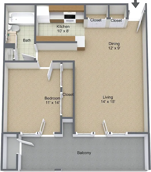 Floor plan Spinmaker