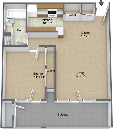 Floor plan Spinmaker