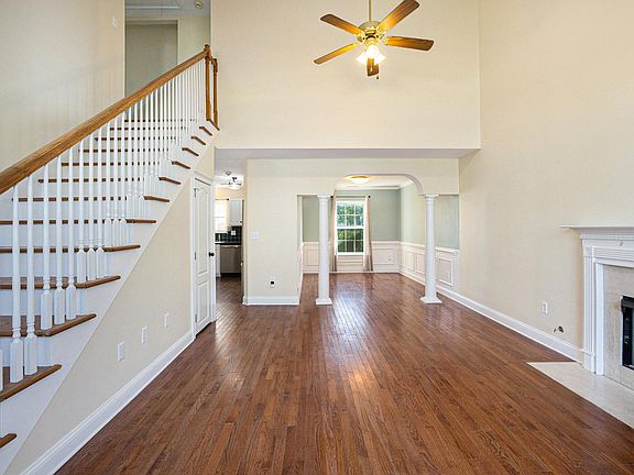 Spacious open living area
