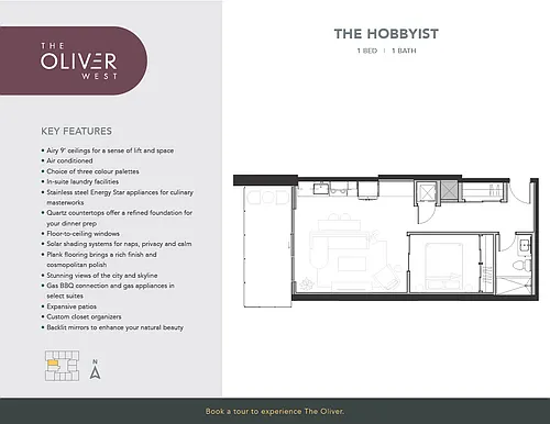 Floor plan The Hobbyist