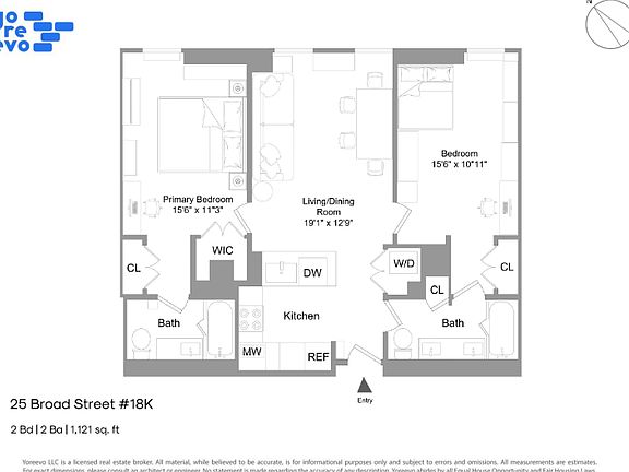2nd image of 25 Broad St APT 18K