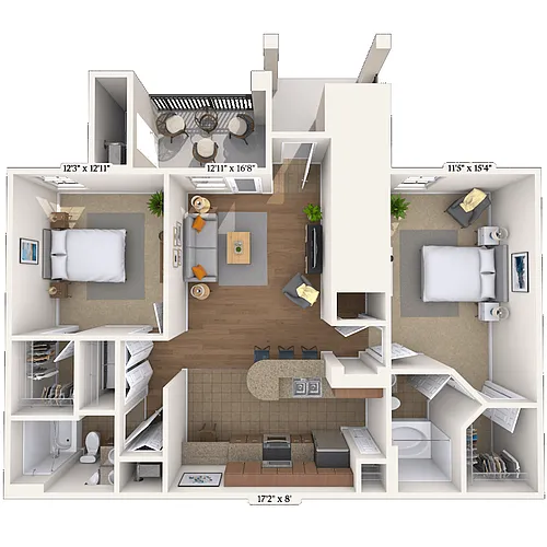 Floor plan B1