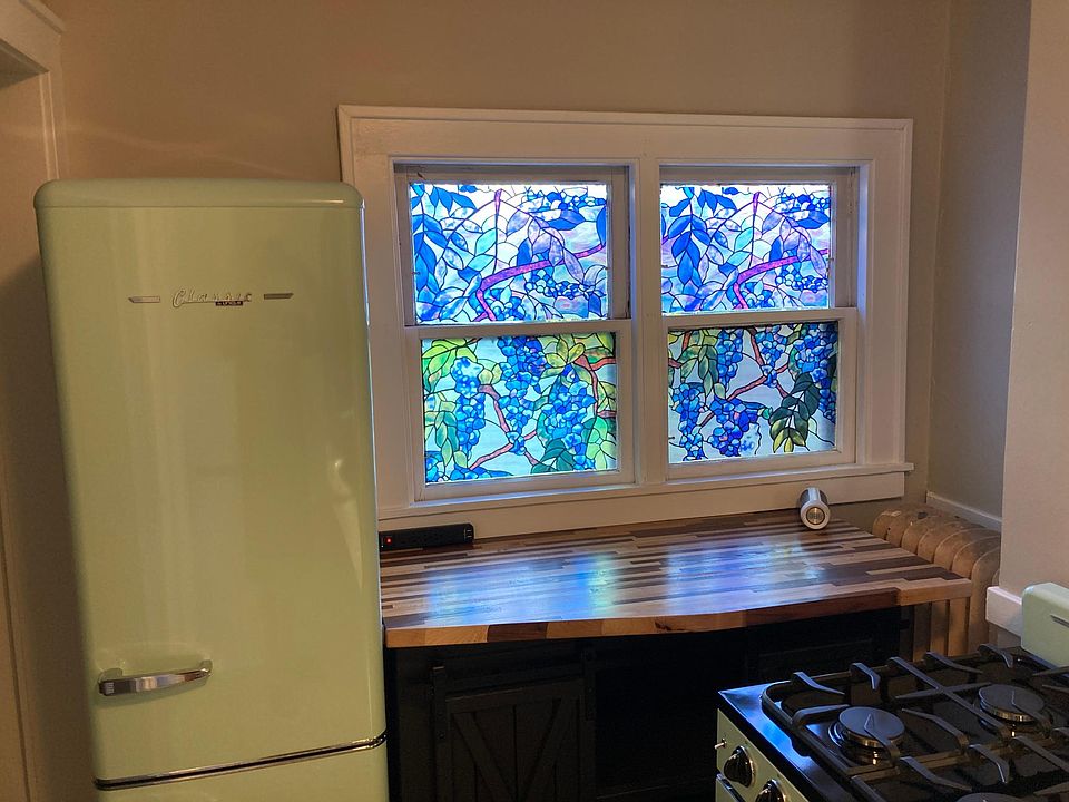 butcherblock prep space
