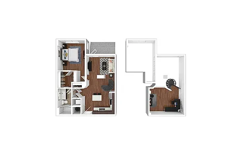 Floor plan A16 - Renovated