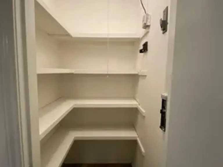 Hall storage closet