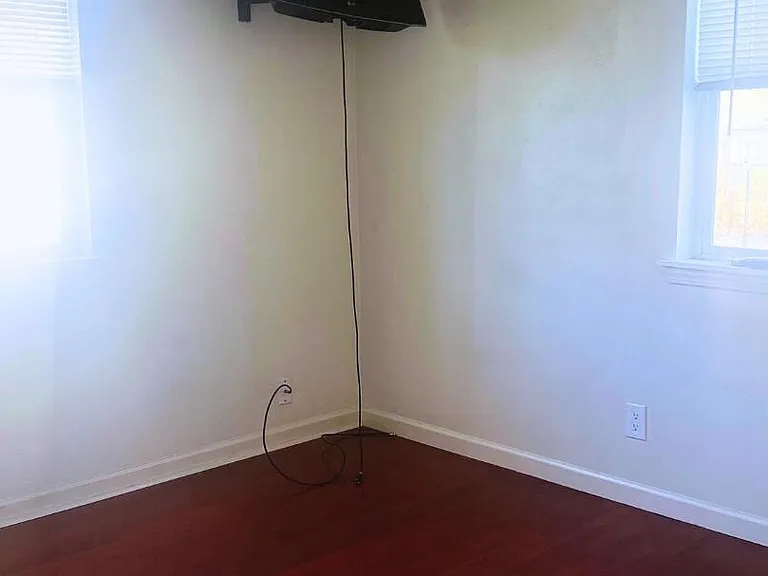 Upstairs bedroom with natural light