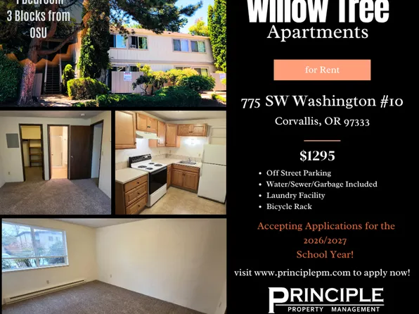 Willow Tree Apartments, 775 SW Washington Ave APT 10, Corvallis, OR 97333