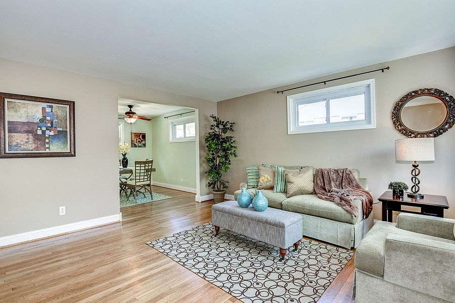 gorgeous, refinished hardwood throughout