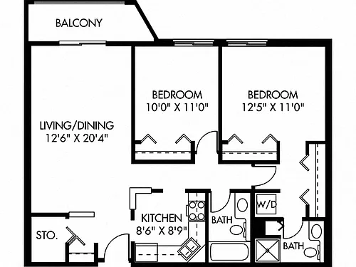 Floor plan Geneva