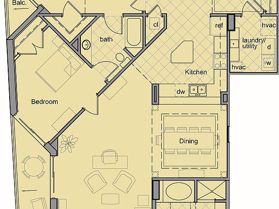 2nd image of 100 North Beach Blvd. #1519