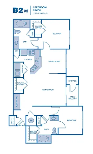 Floor plan B2W
