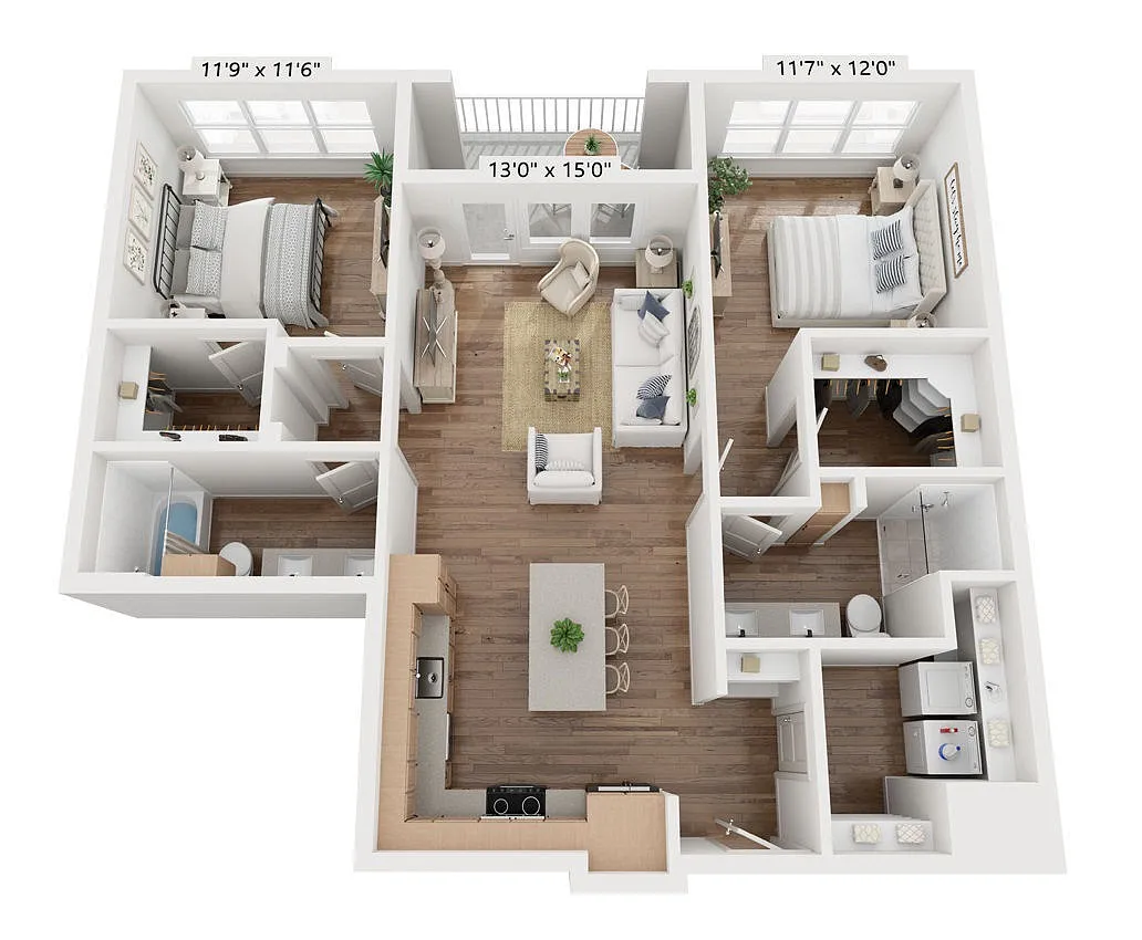 Floor plan B1