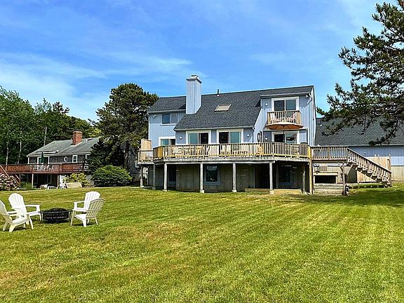 BACK YARD AND BACK OF HOUSE