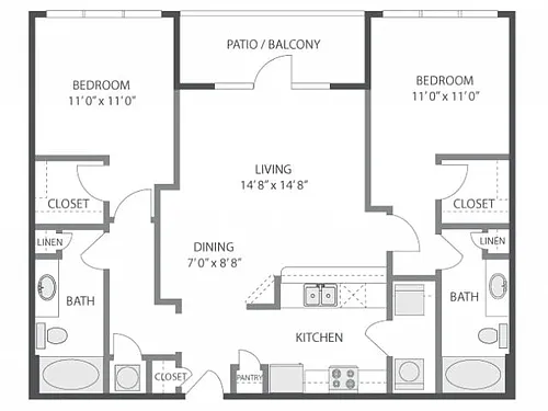 Floor plan C4