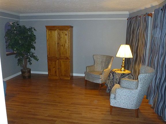 Seating area in office