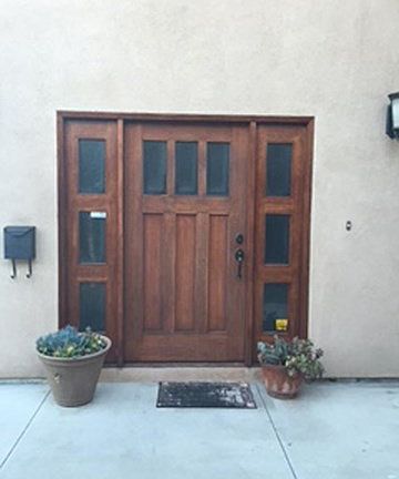 Beautiful front entrance