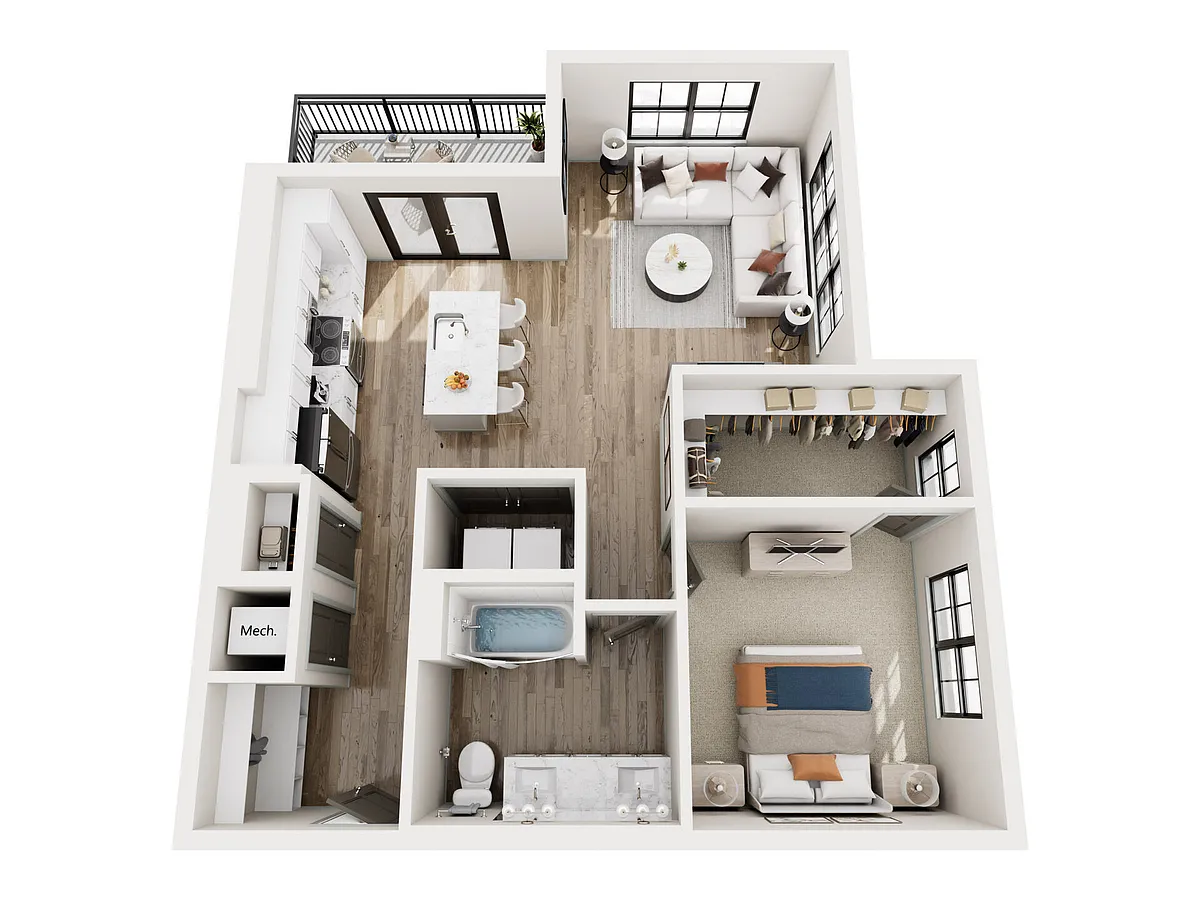 Floor plan A3-A