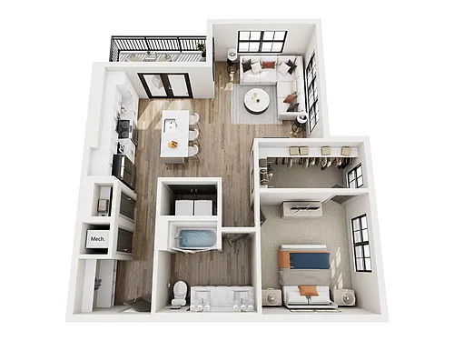 Floor plan A3-A
