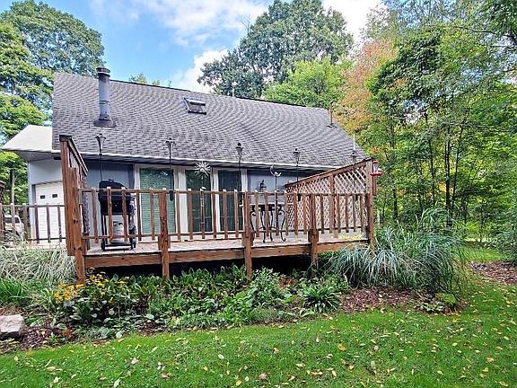 Deck and Perennial Garden