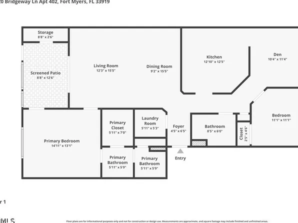 15020 Bridgeway Ln APT 402, Fort Myers, FL 33919