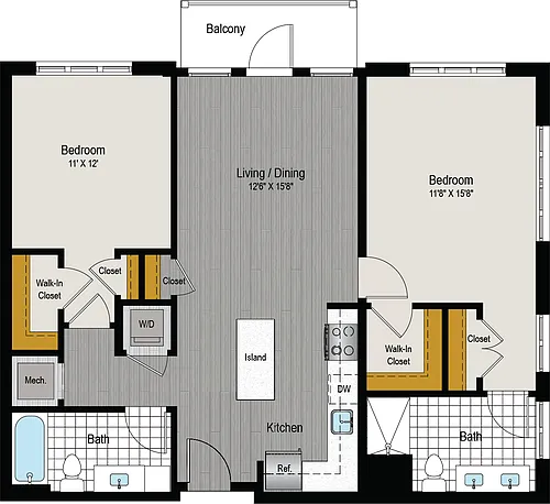 Floor plan B8