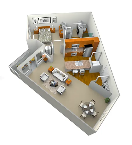 Floor plan Aquamarine