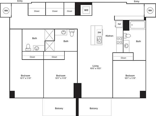 Floor plan C1