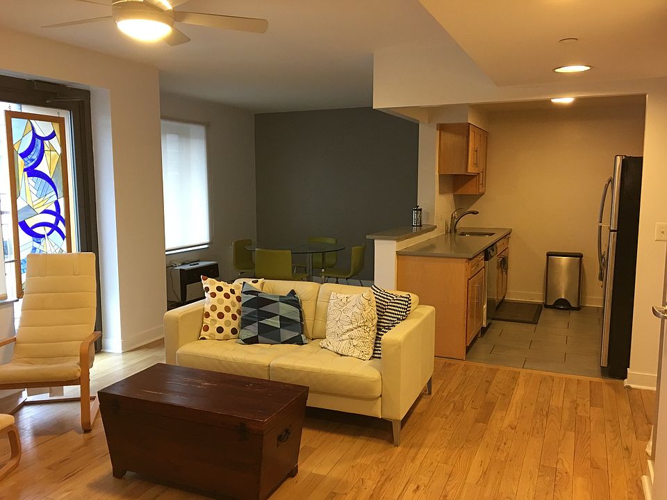 Open Concept Kitchen + Dining + Living