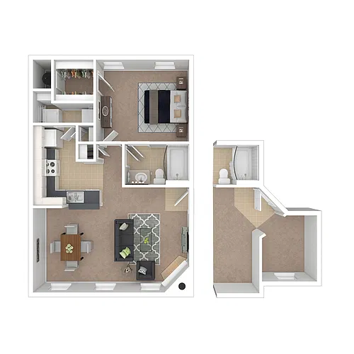 Floor plan The Eastham with Study