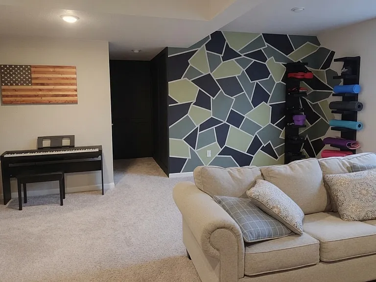 Basement, multi-purpose area