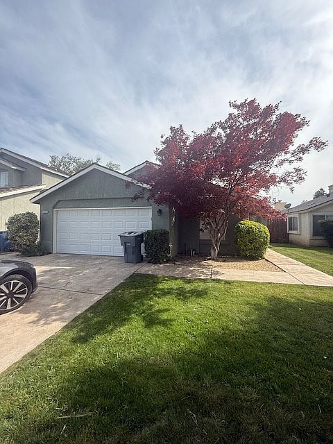 front of house
two car garage