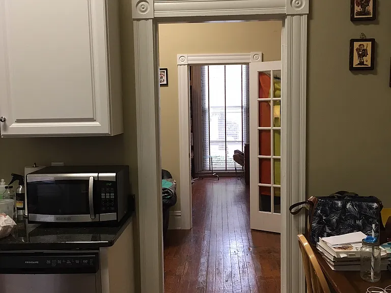 Kitchen into Living Room
