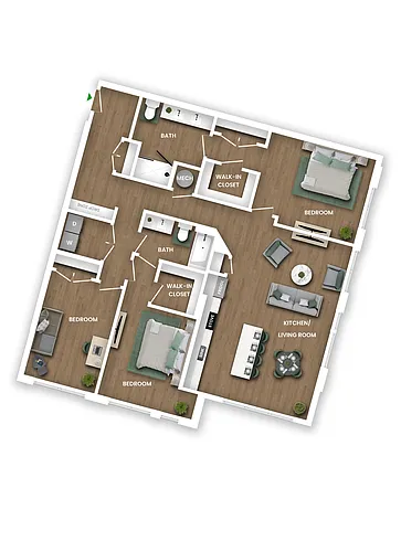Floor plan C2B
