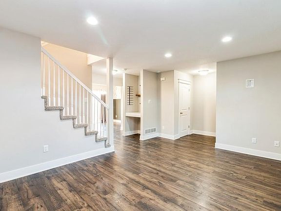 Living room and coffee/beverage nook