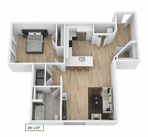 Floor plan 1/1