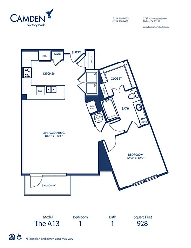 Floor plan A13