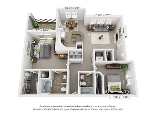 Floor plan The Radlett