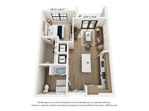 Floor plan The Lyric