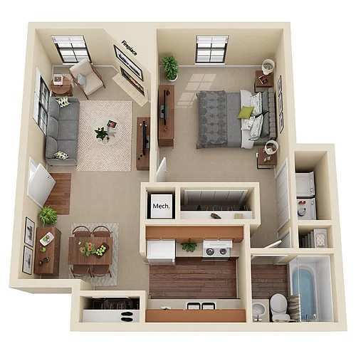 Floor plan Brighton
