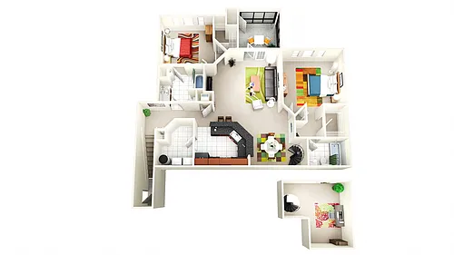 Floor plan B2D