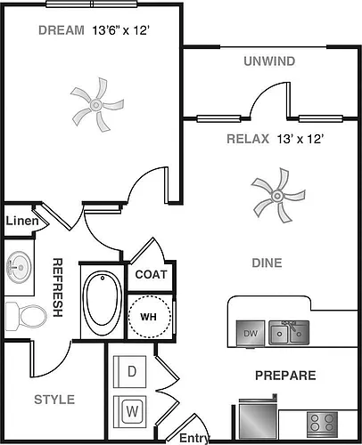 Floor plan A1